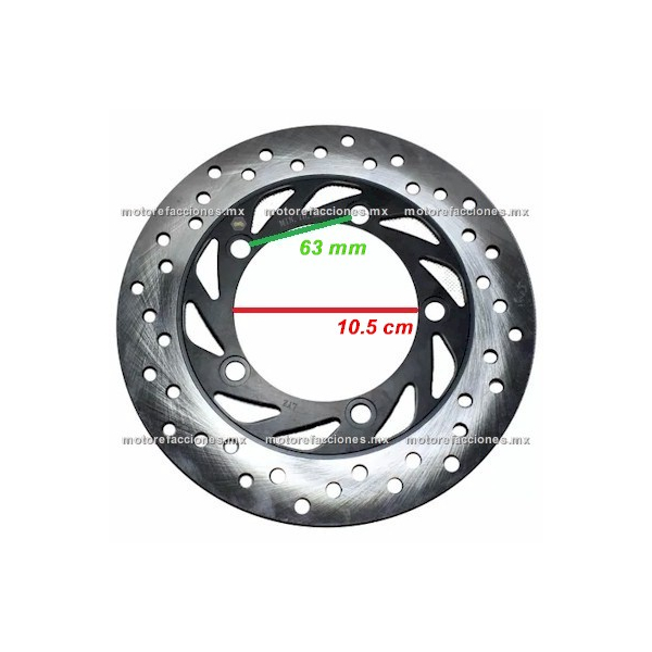 Disco Freno Tras Vento Storm 250 - Tornado 250 - Italika V200