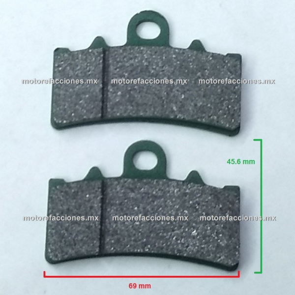 Balatas Disco Bajaj Dominar 250 - Dominar 400 - KTM Duke 125 - Duke 200 - Duke 390 - OSAKA