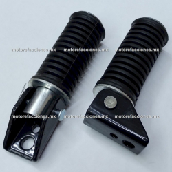 Jgo. Posa Pie Universal con Base - Italika DT125 - RC150 - WS150 Sport - WS175 Sport