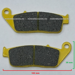 Balatas Disco Yamaha BWS125 Fi - Honda CB Twister 250 - CBR250 - CBR600 - Kawasaki Ninja 650 - OSAKA