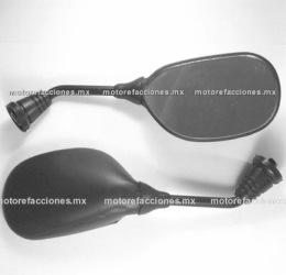 Espejos Negros Chicos STD - 10mm