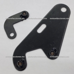 Placas de Fijacion de Salpicadera Interna - Italika DS125 - DS150 - XS150 - GS150 - Vento Phantom - Juego