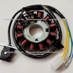 Estator 12 bobinas DC Italika WS150 Sport - WS175 Sport - GS150 LED - GTS175 LED - TRN175 - GSC150 - GSC175 - DS150G