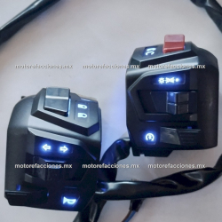 Mandos Bajaj Pulsar NS200 con Vision Nocturna - 2 Pzas