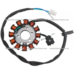 Estator DC 12 bobinas Honda Navi 110 - Dio 110