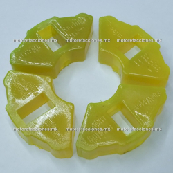 Gomas de Sproket RACING - Italika FT125 - DT125 - DT150 - 125Z - Yamaha FZ16 y 2.0 - Kurazai Delivery Max 150