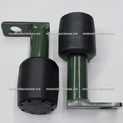 Sliders c/ Posa Pie Traseros WS150 Sport - WS175 Sport - WS150 - WS175 - W150 - XW150 - Verde Militar c/ Negro