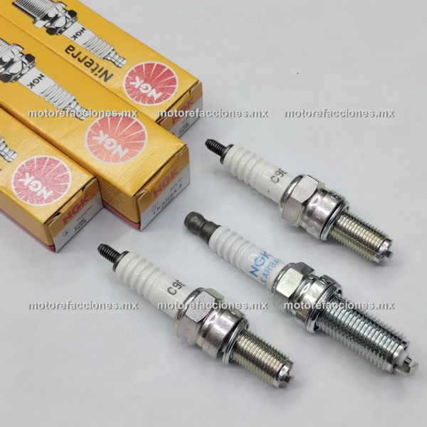 Kit 3 Bujias Bajaj Pulsar NS200 - Pulsar AS200 - Pulsar RS200 - Dominar 250 - Dominar 400