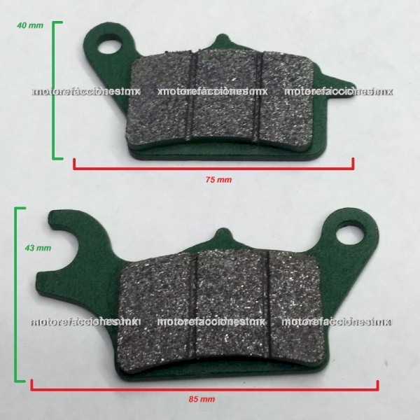 Balatas Disco Suzuki Burgman 125 - Honda Vision 110 - Click 125i - Yamaha Tricity - OSAKA