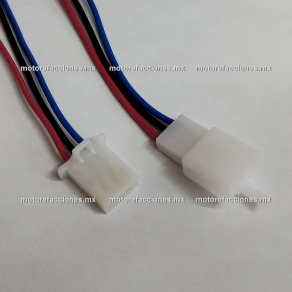 Arnes c/ Conector - 3 Cables - Hembra y Macho