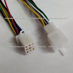 Arnes c/ Conector - 9 Cables - Hembra y Macho