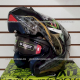 Casco HAX Integral Abatible AMATISTA Wind Dorado Brillante - Talla L