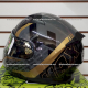 Casco HAX Integral Abatible AMATISTA Wind Dorado Brillante - Talla L