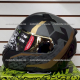 Casco HAX Integral Abatible AMATISTA Wind Dorado Mate - Talla XL