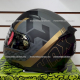 Casco HAX Integral Abatible AMATISTA Wind Dorado Mate - Talla XL