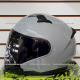Casco HAX 3/4 EMERALD Gris Brillante - Talla XL
