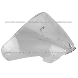 Visor Externo Transparente para Casco HAX linea EMERALD Abierto 3/4