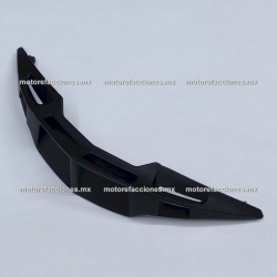 Spoiler Trasero - Negro para Casco HAX linea AMATISTA Abatible