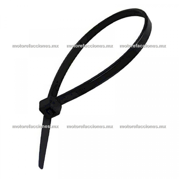 Cincho Sujetador Nylon Negro 190 x 4.0 mm - Pza