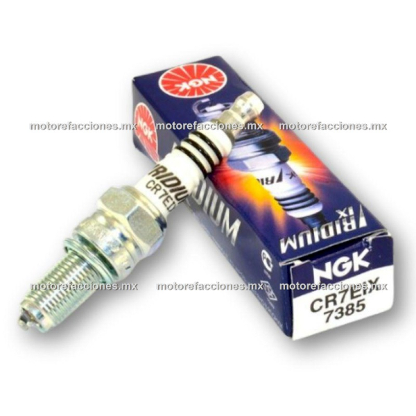 Bujia CR7EIX - NGK - Iridium - 7385 - (C7 Cañon Largo)