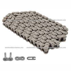 Cadena de Traccion 428Hx136 REFORZADA - Italika EX200 - RT200 - RC200 - DM200 - Yamaha YBR125