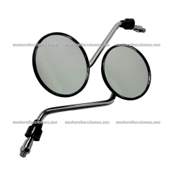 Espejos Redondos - Vento Xpress 150 - Xpress 170 - Italika Vitalia 125 Vitalia 150 - Honda Cargo 125 - 10mm