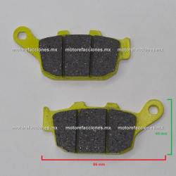 Balatas Disco Italika 250Z - Vento Tornado 250 - Yamaha FZ6R - YFZ 600 RRR - OSAKA