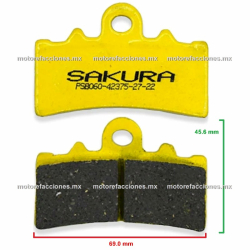 Balatas Disco Bajaj Dominar 250 - Dominar 400 - KTM Duke 125 - Duke 200 - Duke 390 - OSAKA