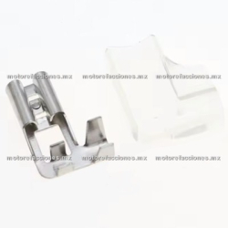 Terminal Angulo 90 para Conexión Eléctrica 4.8mm - Zapata para Sensor de Freno Manubrio - Pza con Funda