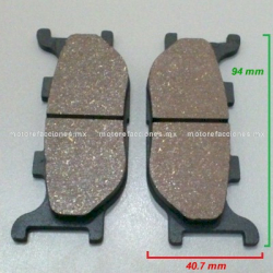 Balatas Disco CF MOTO NK250-SR - NK300-SR - Italika EX200 - RT200 - Vento Viking