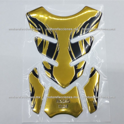 Protector de Tanque Universal - Negro / Amarillo