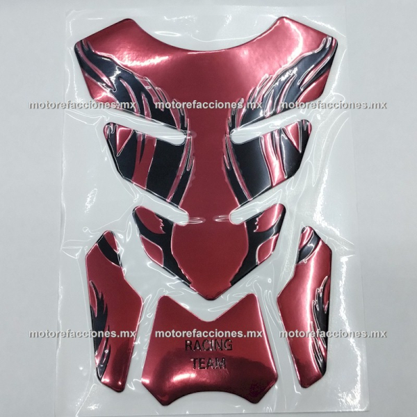 Protector de Tanque Universal - Negro / Rojo