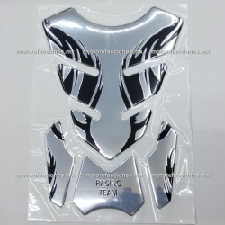 Protector de Tanque Universal - Negro / Plata
