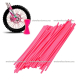 Jgo. Popotes para Moto - Rosa - 72 Pzas