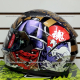 Casco HAX Integral OBSIDIAN Cerrado Samurai Negro con Amarillo - Talla L