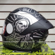 Casco HAX Integral ONIX Cerrado Silver Dragon Negro Mate con Plata - Talla L