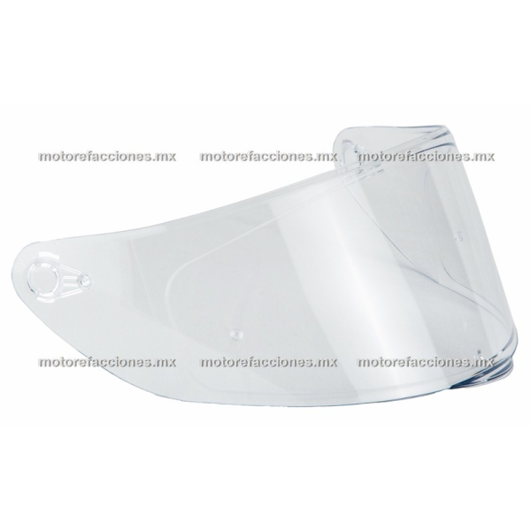 Visor Externo Transparente para Casco HAX linea OBSIDIAN Integral Cerrado