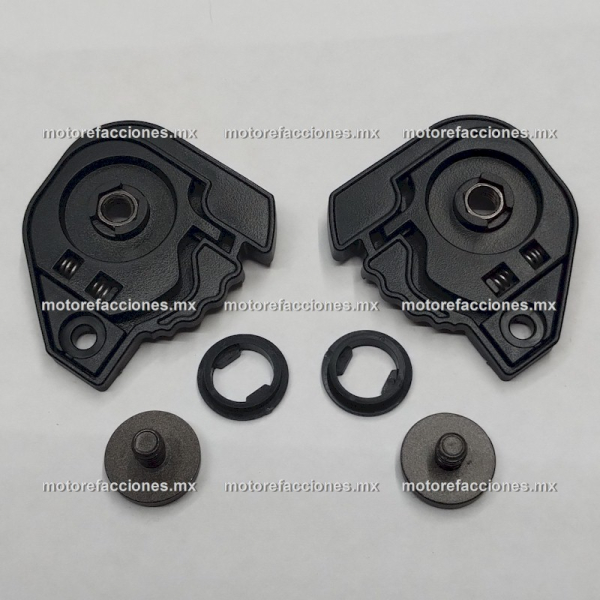 Mecanismo de Visor Externo para Casco HAX linea BLACK PEARL