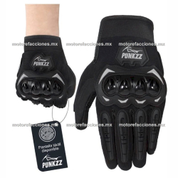Guantes PUNK ZZ - Negro - Talla XXL