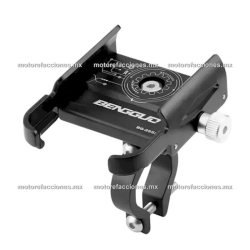 Soporte Celular Metalico Deslizante para Moto - Soporte a Manubrio