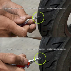Kit Anti Ponchaduras Llantas sin Cámara - Tubeless