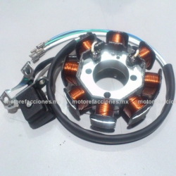 Estator 8 bobinas DC Italika FT180 - FT200 - FT250 - DT200 - Vento Crossmax 250 - Rocketman 250