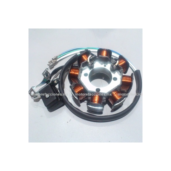 Estator 8 bobinas DC Italika FT180 - FT200 - FT250 - DT200 - Vento Crossmax 250 - Rocketman 250