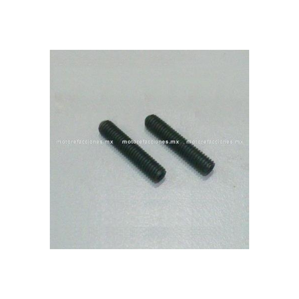 Birlos PREMIUM Escape M6 Motoneta - Par - Alta Resistencia - Motonetas Italika - Vento - Dinamo - Jiajue