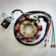 Estator 8 bobinas AC FT125 - FT150 - DM150 - DM200 - DT150 - 150Z - RC150 - Vento Storm 300