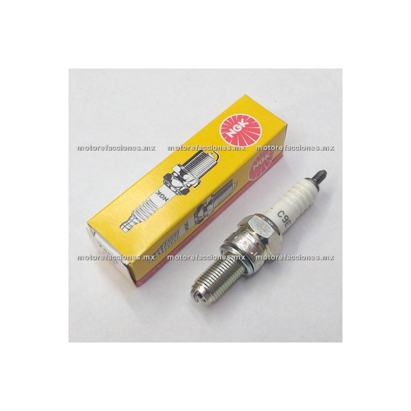 Bujia C9E - C9 - NGK - Original - 7499 - Yamaha FZ16 - FZ16 2.0 - Bajaj Pulsar 200 NS RS AS - Dominar 400 - Avenger 220