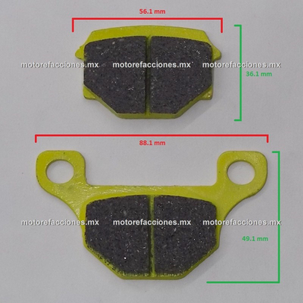 Balatas Disco Suzuki GN125 - GS125 - GX125 - Keeway Arsen 150 - OSAKA