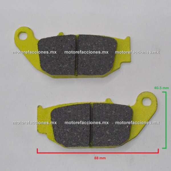 Balatas Disco Honda Invicta CB150 - CBR125 - CRF250 - MSX125 - Suzuki Gixxer 150 - OSAKA