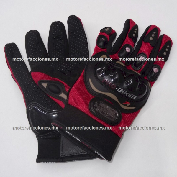 Guantes NASAKI - Rojo - Talla XL