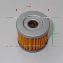 F. de Aceite Suzuki EN125 - GN125 - Gixxer 150 - Gixxer 250 - Dinamo Renegada 250 - Vento Rebellian 250 - TVS RTR200